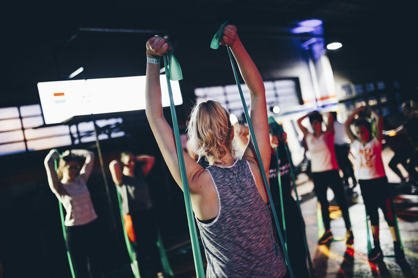 Clase de Full Body con bandas elásticas