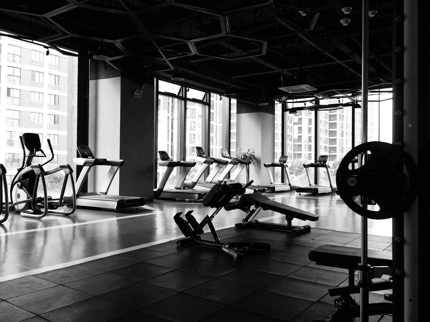 Vista general del gimnasio